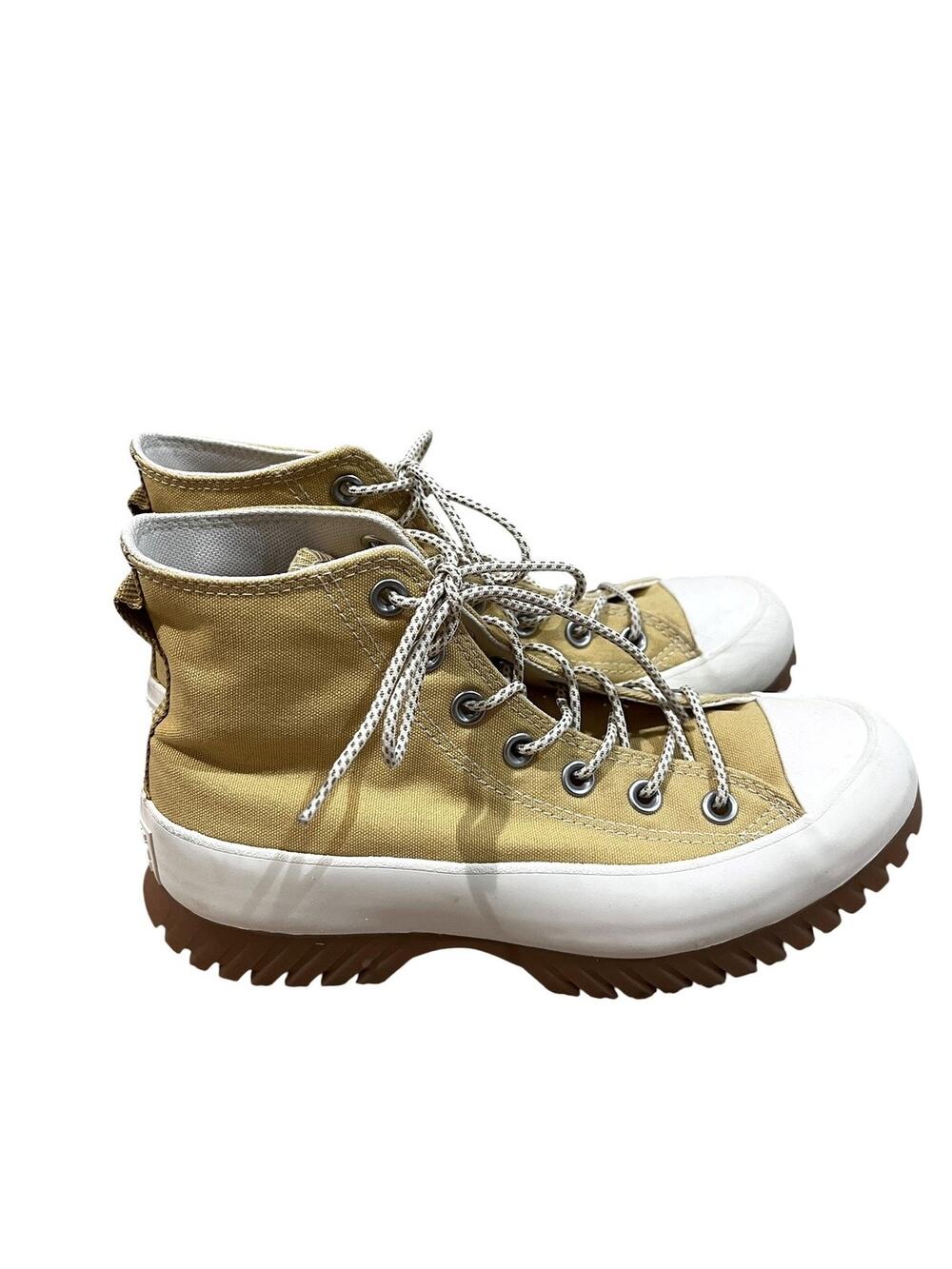 Converse Chuck Taylor All Star Lugged 2.0 Sneaker Gold Womens 7.5 , mens 5.5